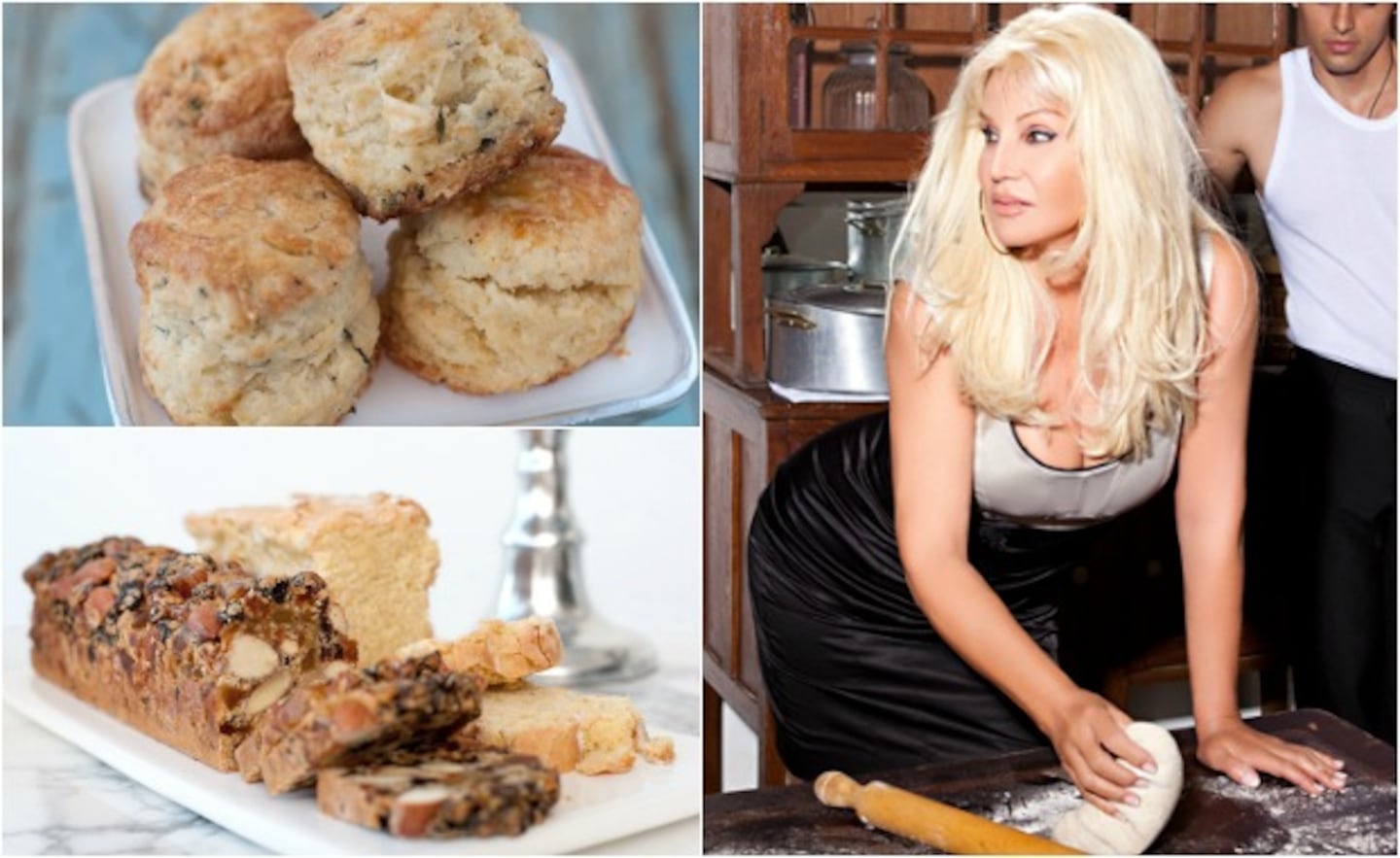 Susana les cocina scones y budines al elenco de Piel de Judas. (Foto: Web)