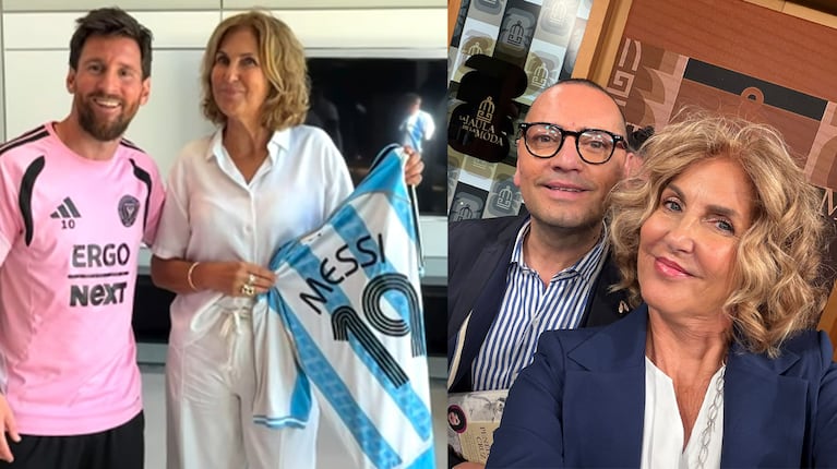 Susana Milano: de un encuentro a solas con Lionel Messi a La Jaula de la Moda