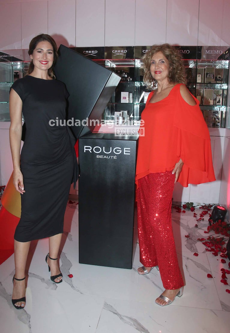 Susana Milano en la apertura del nuevo local de Rouge  (Foto: Movilpress).