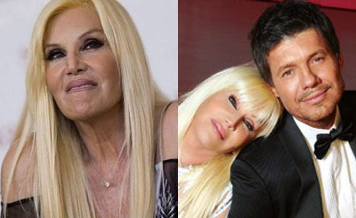 Susana no quiere competir con Tinelli y lo dejó muy claro (Fotos: Web y Caras). 