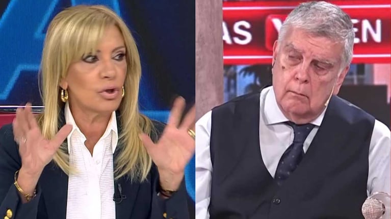 Susana Roccasalvo y Luis Ventura (Fotos: capturas América TV Y El Nueve)