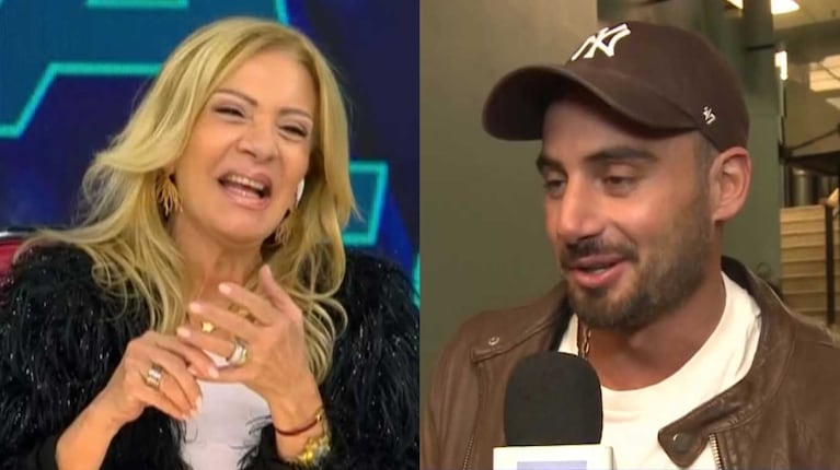 Susana Roccasalvo y Nico Occhiato (Fotos: capturas El Nueve)