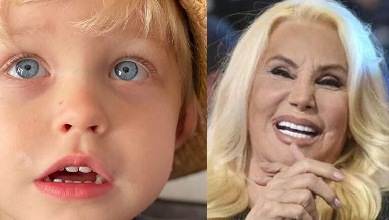 Susana saludó a Mirko por su tercer cumple.