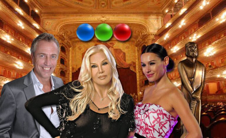 Susana y Pampita, conductoras estrellas del Martín Fierro. (Arte digital: Ciudad.com)