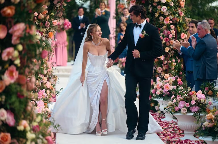 Sydney Sweeney y Jacob Elordi: los detalles del vestido de novia en su boda en ‘Euphoria’ | Créditos: HBO