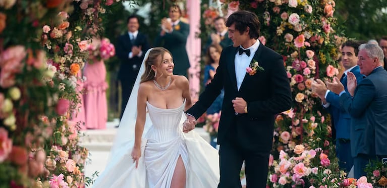 Sydney Sweeney y Jacob Elordi: los detalles del vestido de novia en su boda en ‘Euphoria’ | Créditos: HBO