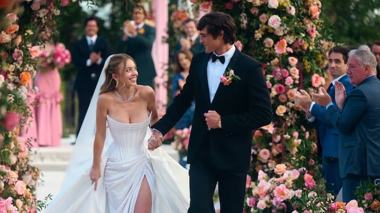 Sydney Sweeney y Jacob Elordi: los detalles del vestido de novia en su boda en ‘Euphoria’ | Créditos: HBO