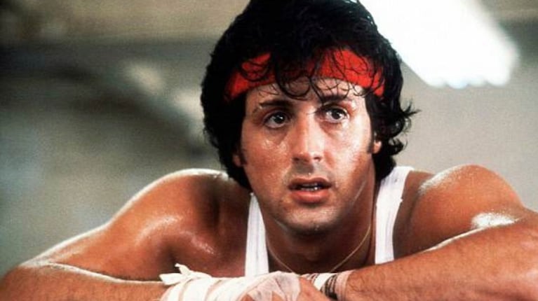 Sylvester Stallone como Rocky Balboa.