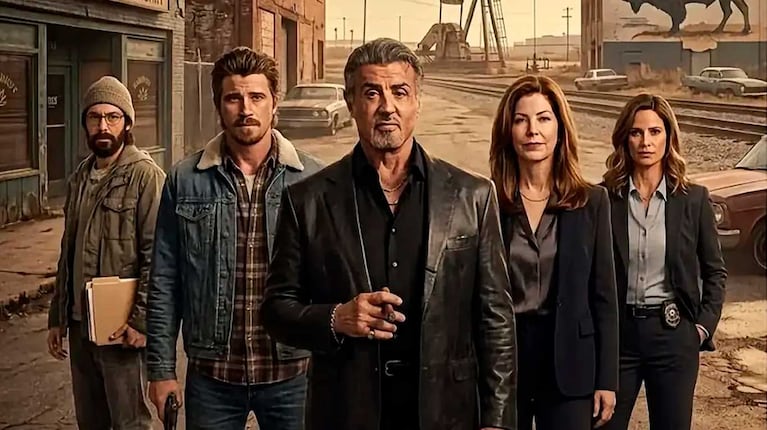 Sylvester Stallone en Tulsa King (Foto: Instagram @paramountplusmx)