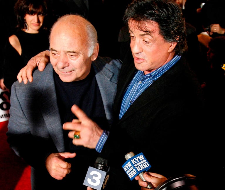 Sylvester Stallone y Burt Young (Foto: Reuter)