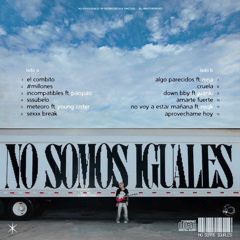 Taiko deslumbra como productor ejecutivo del nuevo álbum de Facebrooklyn: “No Somos Iguales”