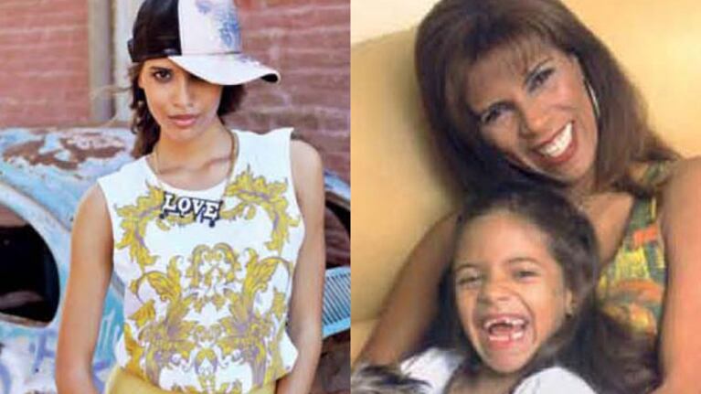 Taína, la hija modelo de Anamá Ferreira, una morocha explosiva (Fotos: Gente).