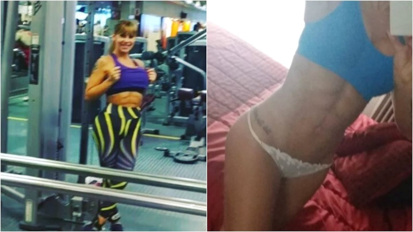 ¡Tallada! Mónica Farro hizo gala de sus súper abdominales en Instagram. Foto: Instagram