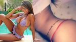 Tamara Alves lució su nuevo tatuaje en Instagram.