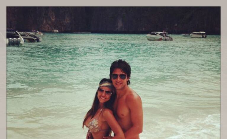 Tamara Alves y Patricio Toranzo, "embarazados" (Foto: Web).