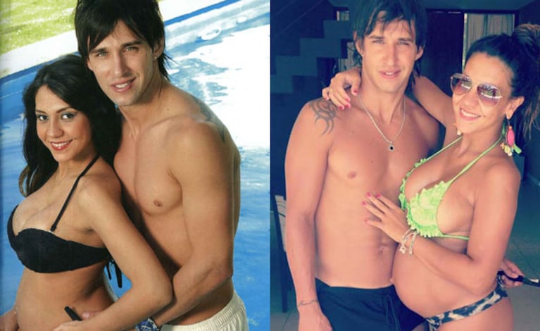 Tamara Alves y Patricio Toranzo llamarán a su hija Shuliana (Fotos: Caras y Web). 