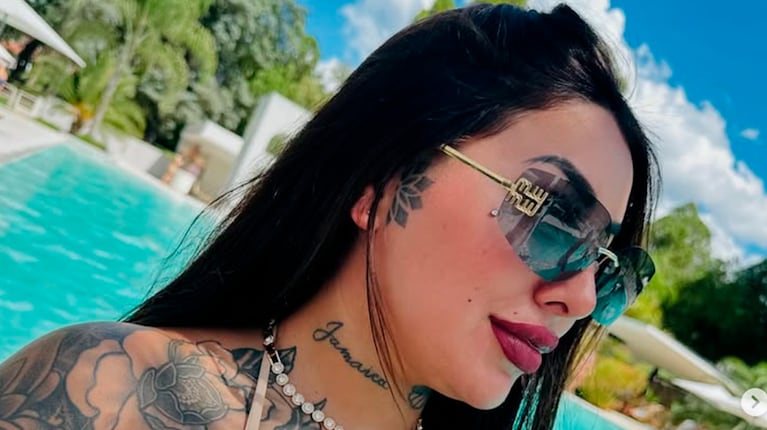 Tamara apuntó contra la prensa. Foto: IG | tamibaez222