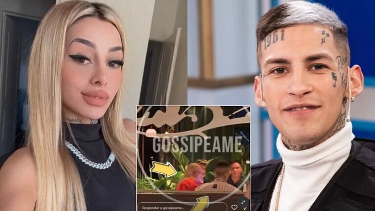 Tamara Báez compartió un furioso posteo tras filtrarse que L-Gante habría gastado más de 100 mil pesos en una cena con Wanda Nara (Fotos: Web)