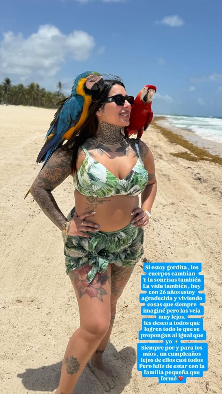 Tamara Báez. Crédito: Instagram/@tamibaez222