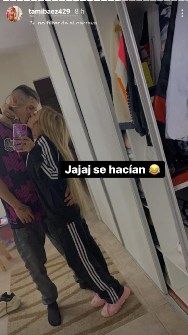 Tamara Báez enfrentó el rumor de separación con L-Gante a puro chape y afirmó: "Hace años no nos seguimos"