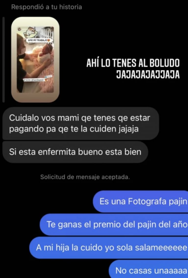 Tamara Báez, la novia de L-Gante, cruzó con todo a quienes critican cómo cuida a su hija Jamaica: "No cazás una" 