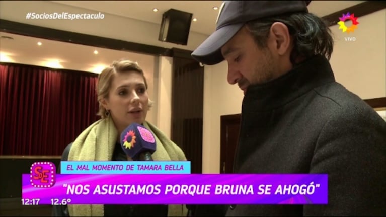 Tamara Bella presentó a su hija Bruna en sociedad y habló de la salud de la pequeña