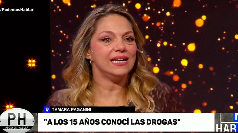 Tamara Paganini contó el dramático infierno que vivió por las drogas (captura de Telefe)