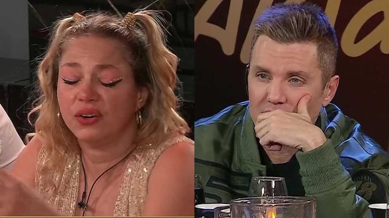 Tamara Paganini y Santiago del Moro (Fotos: capturas Telefe)