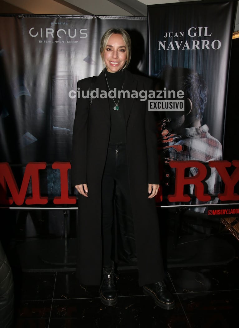 Tamara Pettinato en la función de prensa de Misery. (Foto: Movilpress)