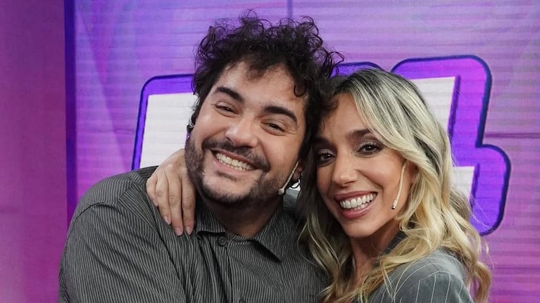 Tamara Pettinato junto a Homero. Crédito: Instagram