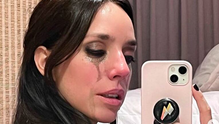 Tamara Pettinato publicó un desgarrador posteo llorando.