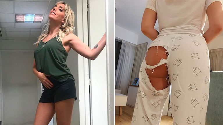 Tamara Pettinato y el efecto hot del aislamiento en su pijama: Cuarentena nivel leyenda