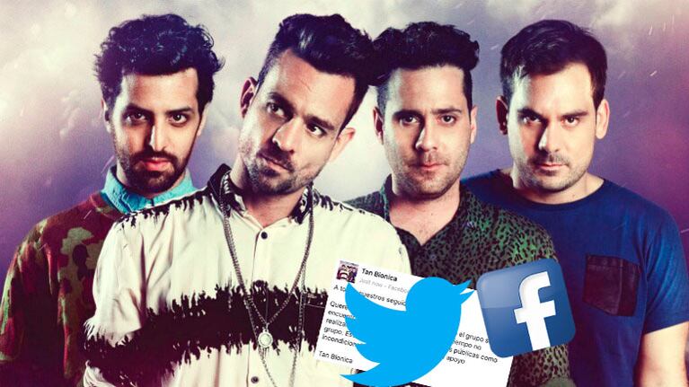 Tan Biónica anunció su separación en las redes sociales. Foto: Web
