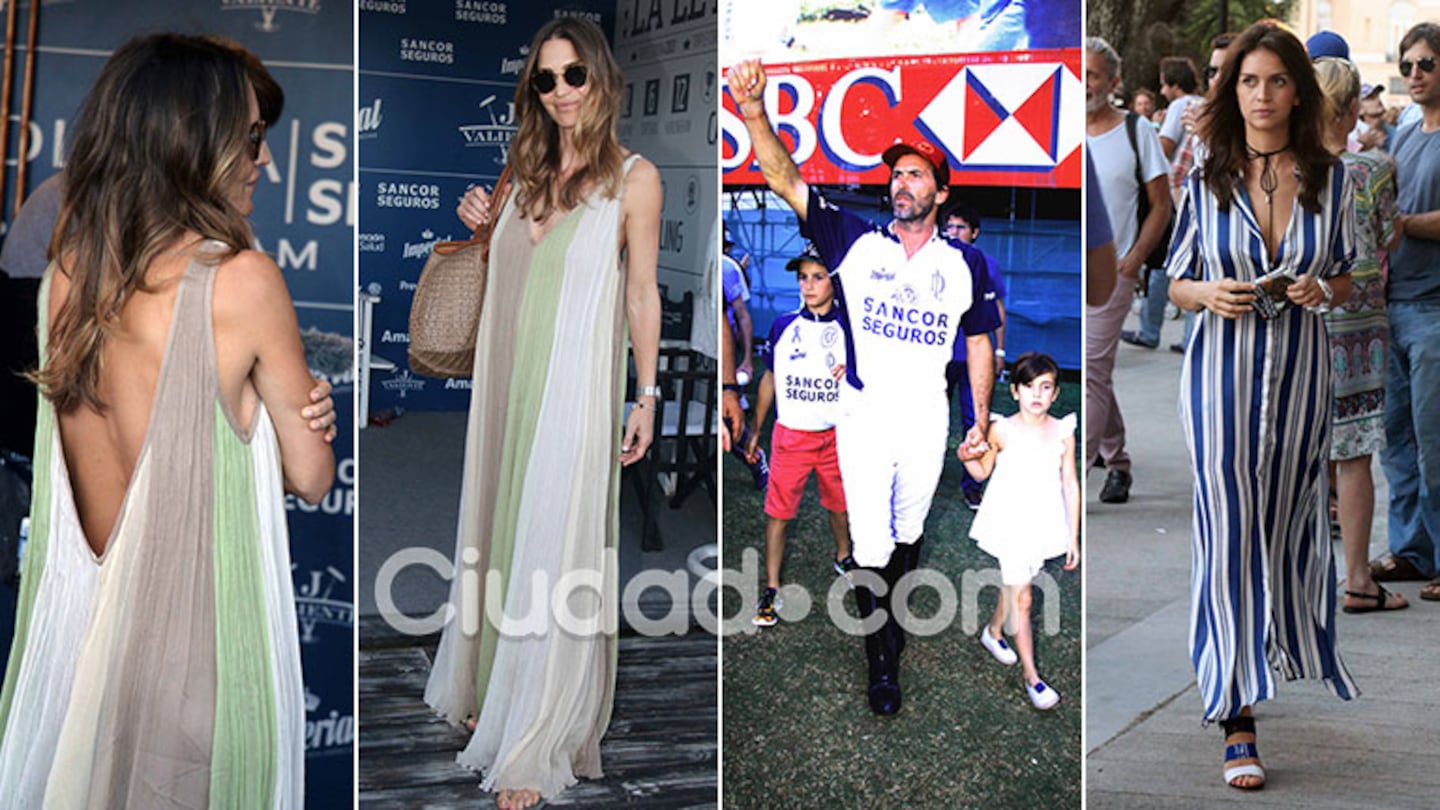 ¡Tarde de polo y looks top! Famosos en el triunfo de Adolfo Cambiaso en la semifinal del Abierto de Palermo. (Foto: Movilpress)