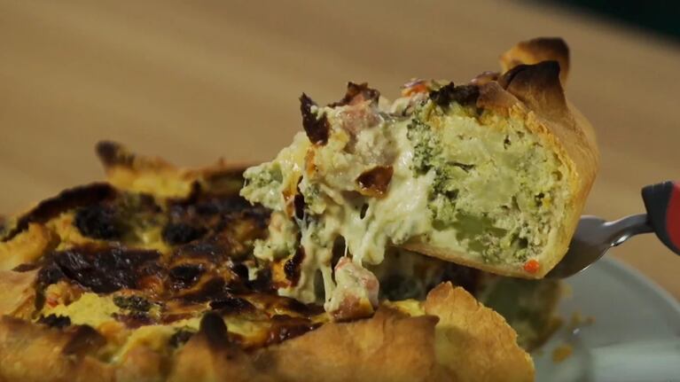 Tarta de brócoli y queso: la receta que logra la mejor combinación