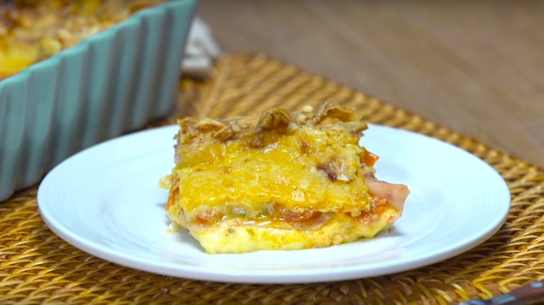 Tarta de jamón, queso y tomate: una receta fresca y saludable para tener en cuenta