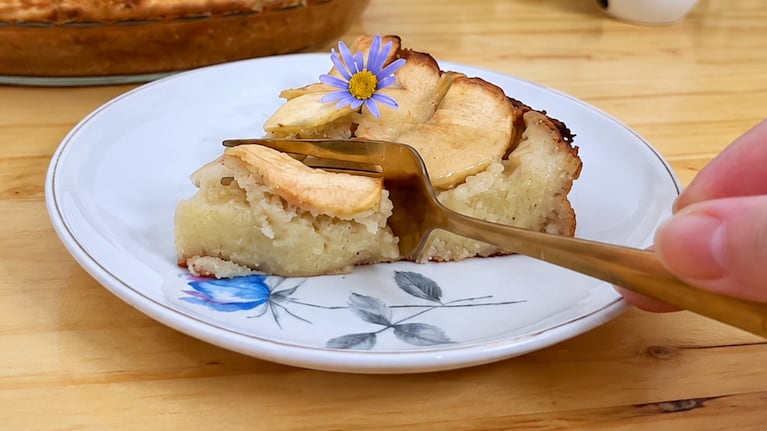 Tarta de manzana en licuadora: una receta rápida, fácil y económica para lucirse en casa. Foto: Cucinare TV