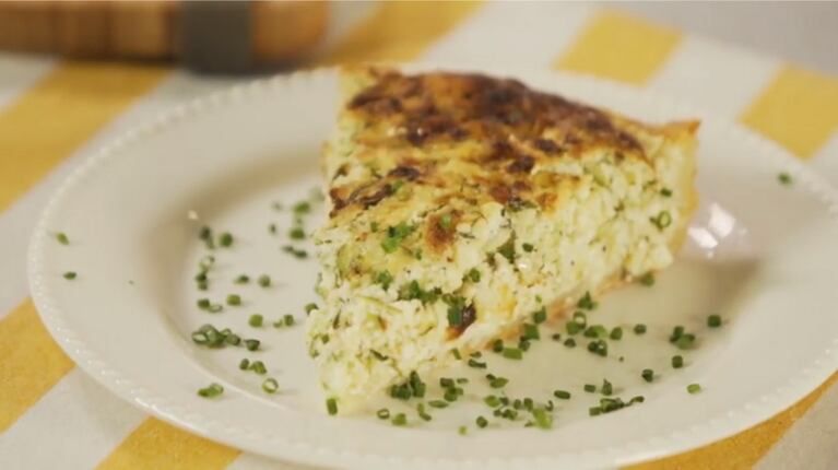 Tarta de zucchini: sorprendé a tu familia siguiendo esta receta para tu cena 