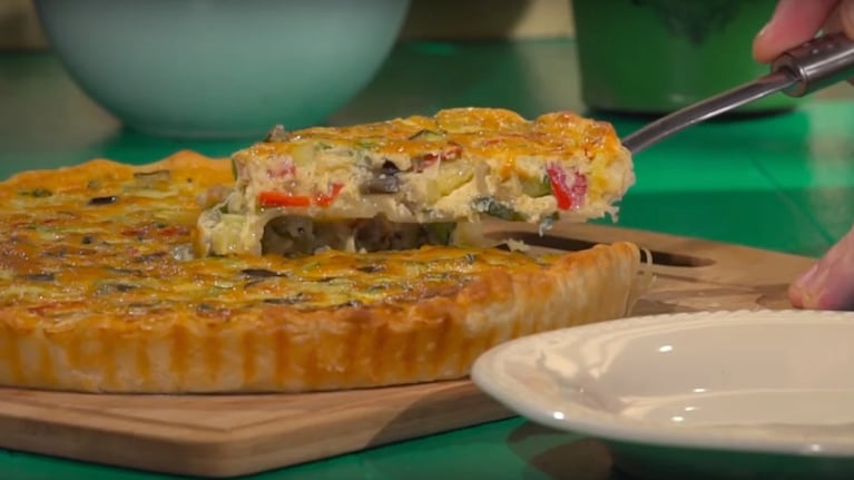 Tarta de zucchinis, berenjenas y morrones: la receta que ofrece la mejor combinación