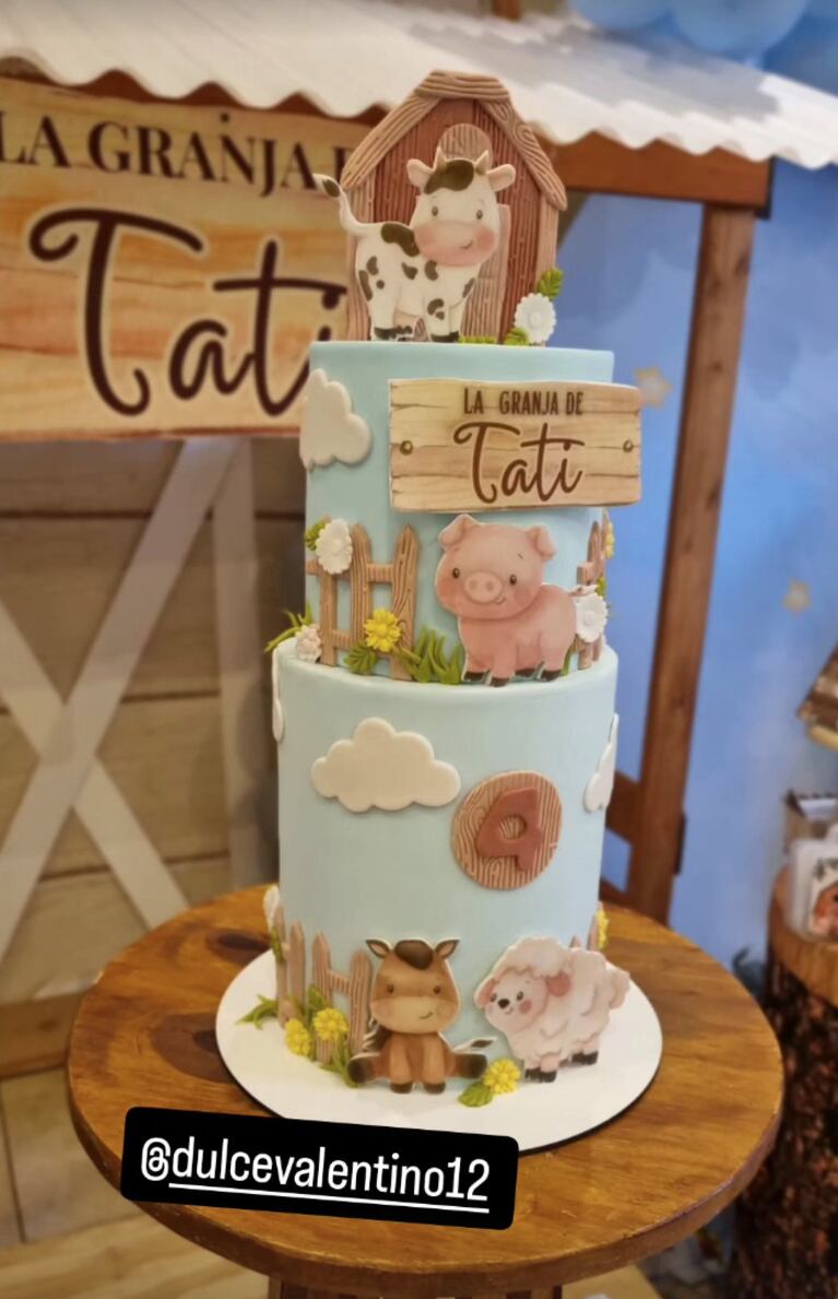 Tati cumplió 4 años y Lizy le organizó un festejo inolvidable.