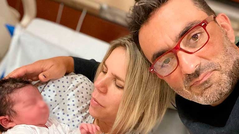 Tatiana Schapiro di a luz Joaquín y explicó por qué eligió ese nombre: “El papá es fanático de Sabina”