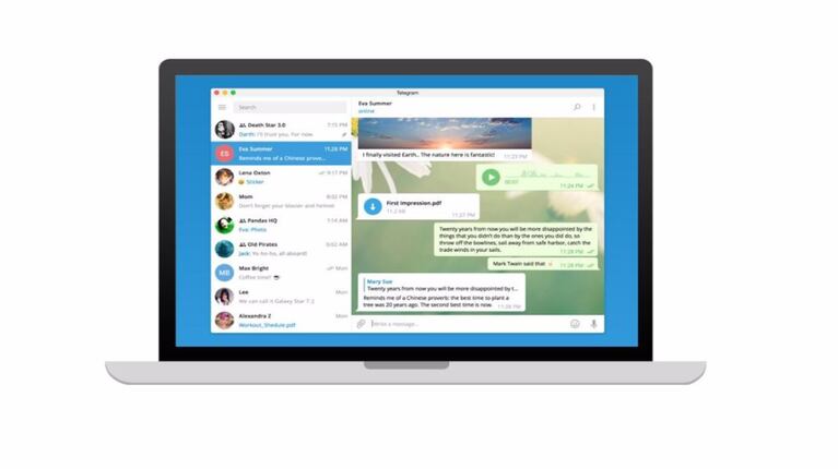 Telegram logró corregir una falla en su aplicación de Windows: los peligros que se evitan a partir de ahora
