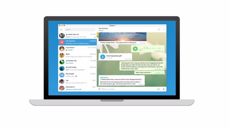Telegram logró corregir una falla en su aplicación de Windows: los peligros que se evitan a partir de ahora