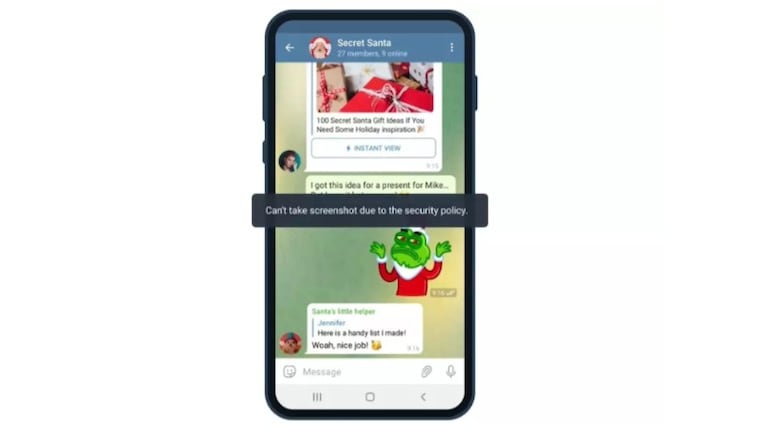 Telegram permite proteger los contenidos compartidos en canales y grupos para evitar su reenvío y captura