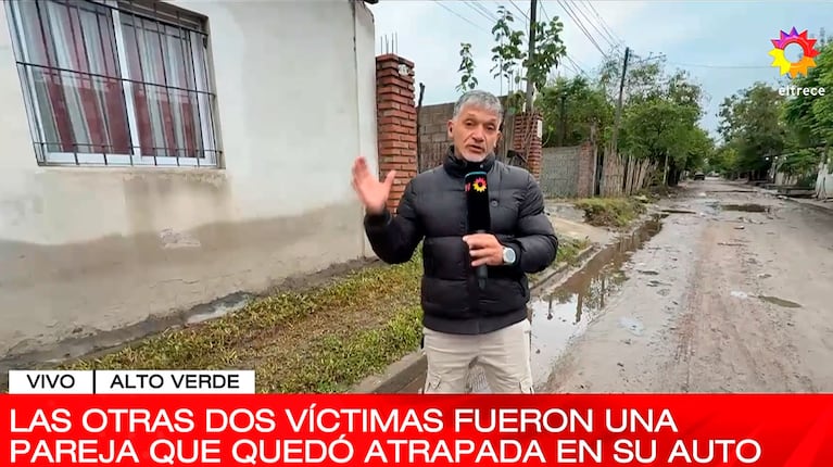 Temporal trágico en Tucumán (captura de eltrece)