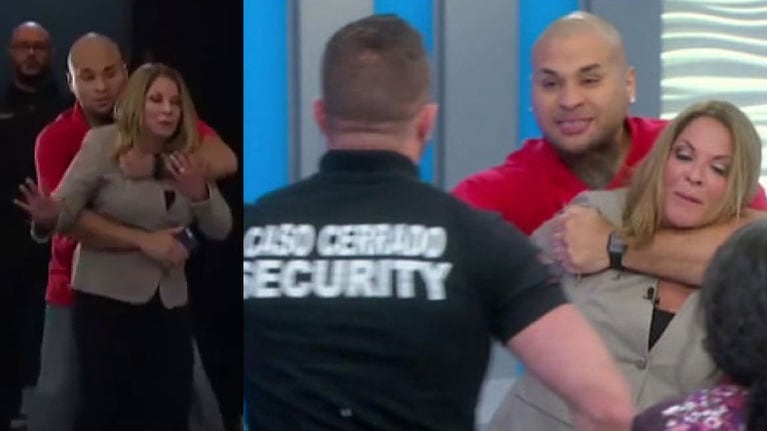 Tensión al aire: tomaron como rehén a la Doctora Polo en medio de un programa de Caso Cerrado