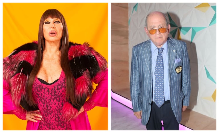 Tensión entre Moria Casán y Chiche Gelblung | Créditos: Instagram @moria_laone y @chiche_oficial