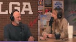 Tenso cruce entre Nati Jota y Estanislao Bachrach en Olga: “Bueno, se terminó la columna”. CRÉDITO: Captura.