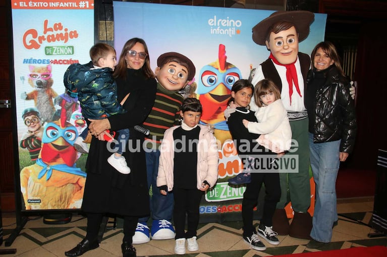 Teresa Calandra y su familia (Foto: Movilpress)