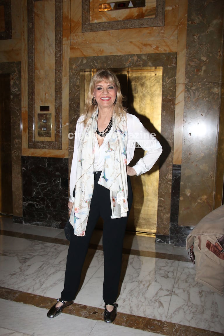 Teté Coustarot en la gala de Fundaleu (Foto: Movilpress).